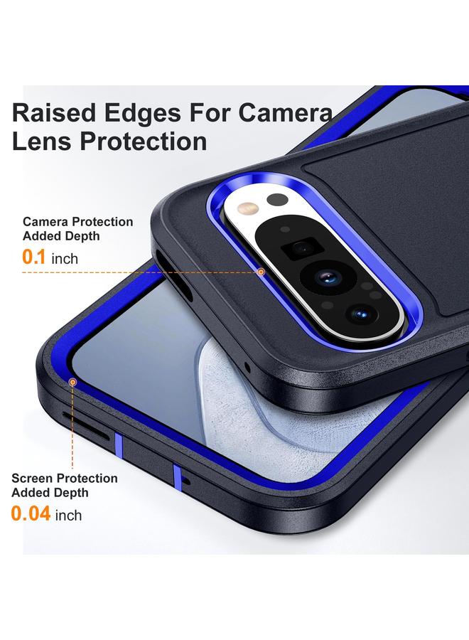 S-TOP Case For Google Pixel 9 Pro Rugged PC + Silicone Phone Case with Holder - Image 5