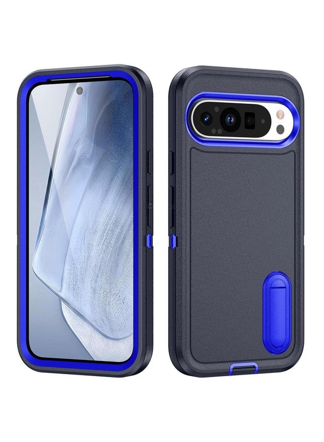 S-TOP Case For Google Pixel 9 Pro Rugged PC + Silicone Phone Case with Holder - Image 1