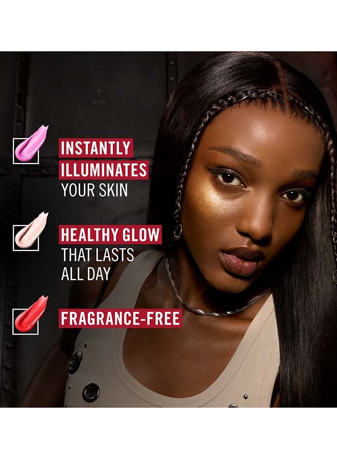 RIMMEL LONDON Multi Tasker Turbocharged Glow Liquid Illuminator - 009 - Bougie Girl, 10ml - Image 3