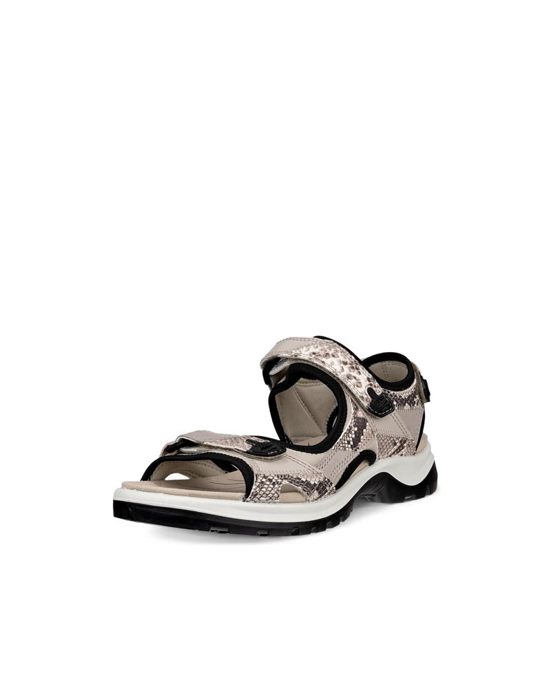 ECCO Womens Yucatan Sport Sandal Gravel Patchwork 885