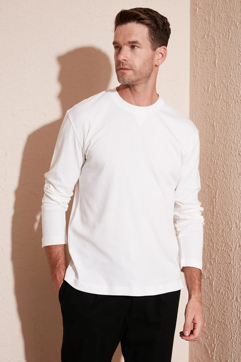 Buratti Cotton Crew Neck Regular Fit Sweat Men's Sweat 5905503