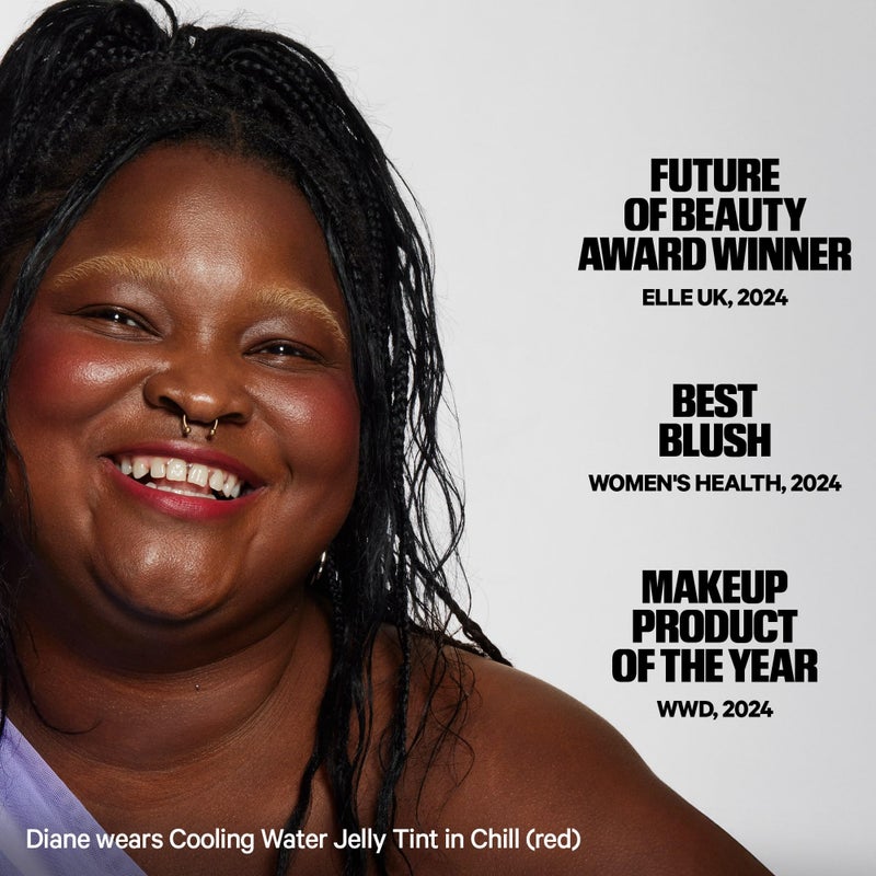 Milk Makeup Cooling Water Jelly Tint â€“ Long-Lasting Sheer Lip + Cheek Stain with Firming Vegan Collagen + Hydrating Aloe â€“ Transfer Proof, Buildable Lip Tint + Blush â€“ Chill (Red), 0.17 oz - Image 5