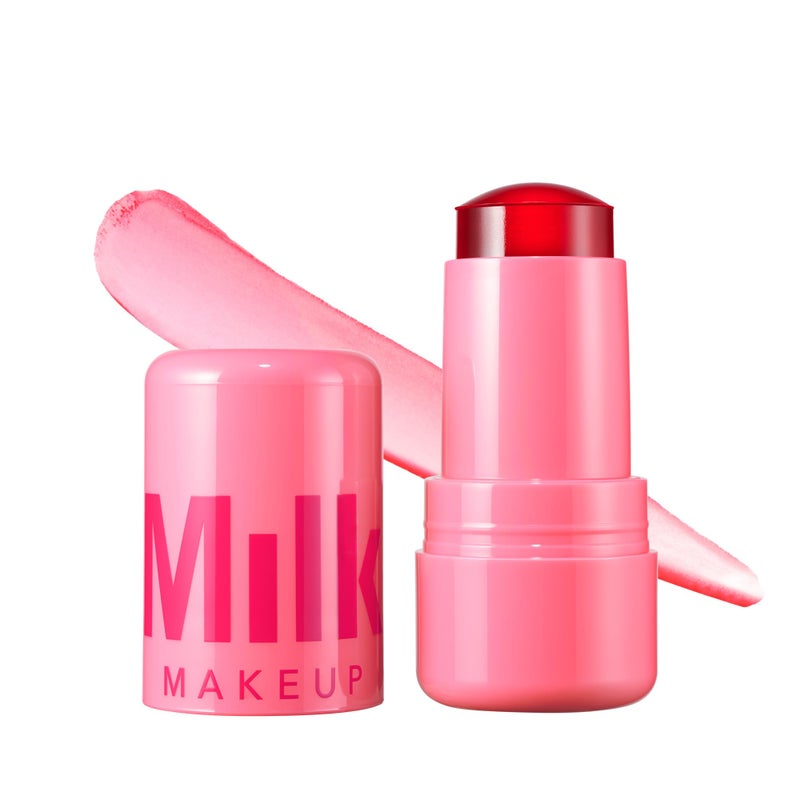 Milk Makeup Cooling Water Jelly Tint â€“ Long-Lasting Sheer Lip + Cheek Stain with Firming Vegan Collagen + Hydrating Aloe â€“ Transfer Proof, Buildable Lip Tint + Blush â€“ Chill (Red), 0.17 oz - Image 1