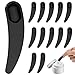 Beaupretty 50Pcs Mini Disposable Makeup SpatulasFacial Cream Mask Spoon Cosmetic Plastic Spatulas Scoops Mask Tip Spatulas Black - Image 1