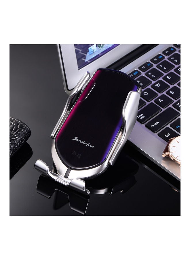 NIBEMINENT Wireless Charger for Mobile Phone Silver - Image 5