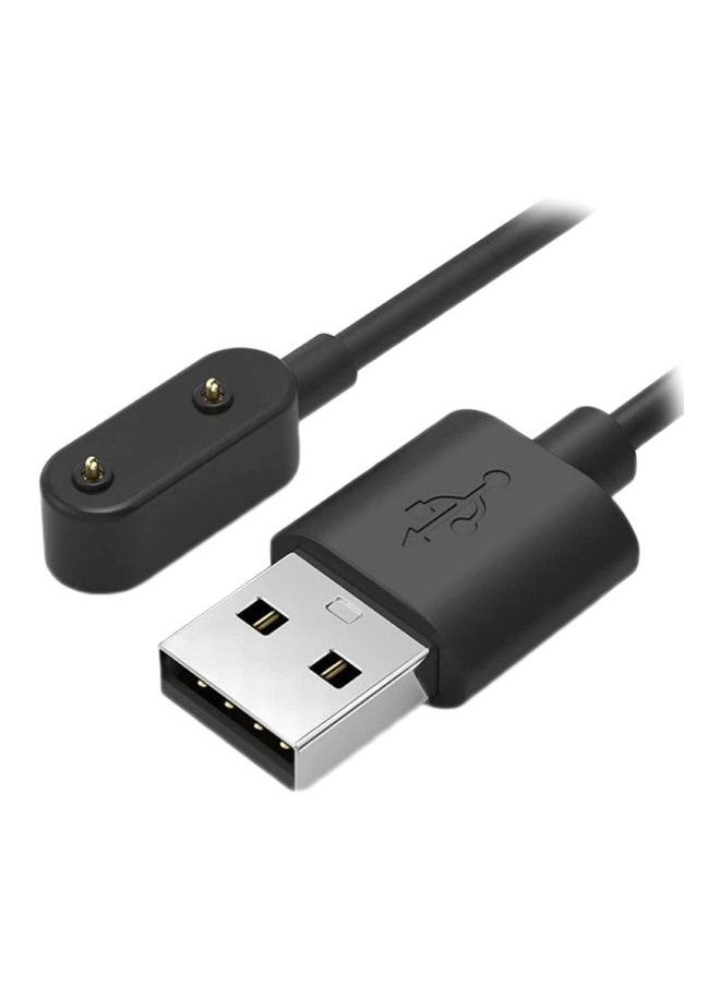 Generic USB Magnetic Charger Cable For Huawei Universal USB magnetic charging cable for smartwatches Black， Suitable for Huawei Band 8/9/7/6/6 pro/Watch Fit/Fit2/Fit3/Fit mini/Honor Band 9/Honor Band 8/Honor Band 7/Honor Band 6 pro/Honor Band 6/Honor Watch ES/Huawei S-TAG Running and Cycling Dynamic Sensor/Huawei Children's Watch 5X pro/Huawei Children's Watch 5X/Huawei Children's Watch 4X pro/Huawei Children's Watch 4X Universal magnetic charging cable  - Image 1
