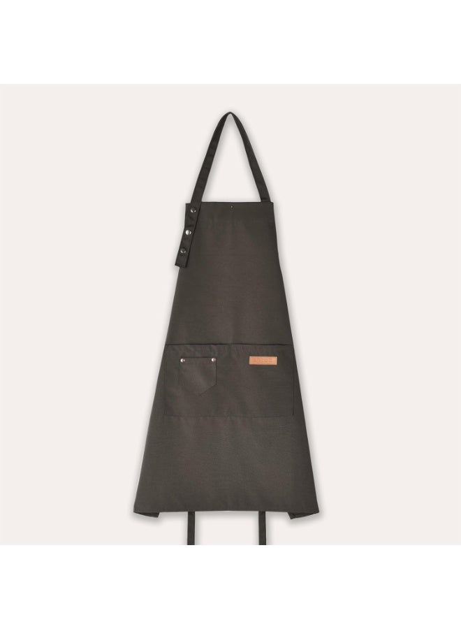 Home Care 2 PCS Professional Chef Apron Set – Adjustable Brown Kitchen Aprons with Multi-Pocket Design for Cooking, Baking, Grilling & BBQ (Multi-Colour) - Image 2
