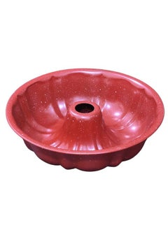 FALMER Granite Bundt Cake Baking Mold 24x7cm -Red  - Image 5
