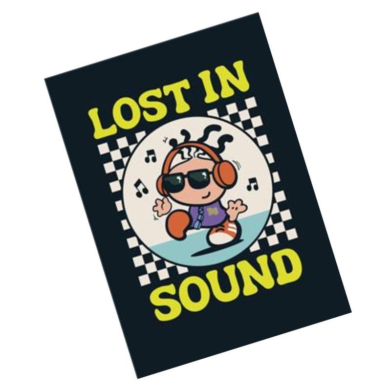 UK Greetings Bubblegum Blank Congratulations Lost In Sound Greeting Card - Image 2