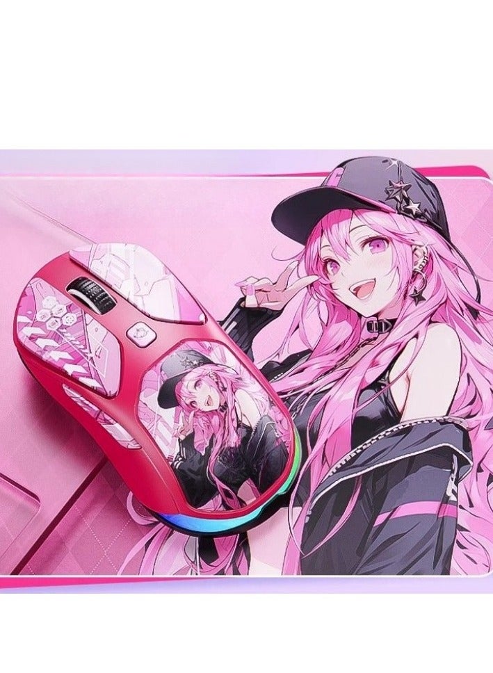 The Third Mock Examination Wireless Mouse Bluetooth Anime Theme E-Sports Mouse - Image 1