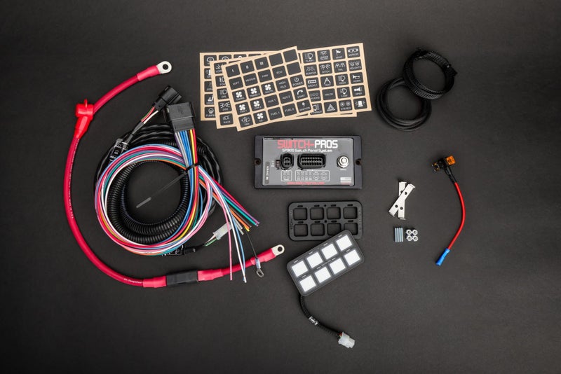 Switch-Pros Switch Pros SP-9100 8-Switch Panel Power System With Concealed Mounting Hardware - Image 4