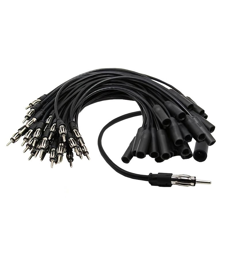 Car Radio FM Antenna Extension Cable DIN Male to Female Adapter for Vehicle Audio Stereo 13.78 Inch 1 Piece Pack - Image 5
