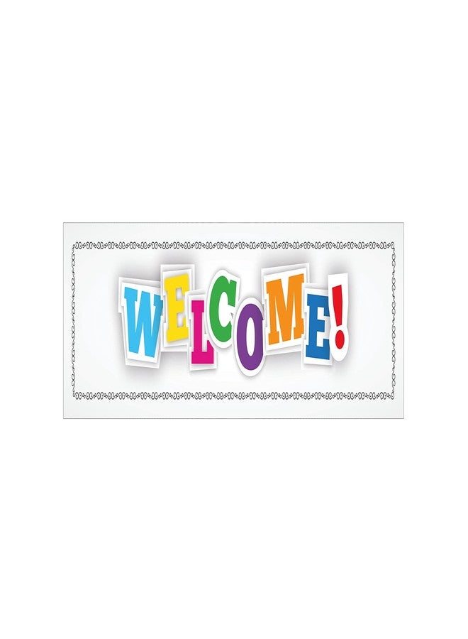 NS INVENTIVENESS - Welcome Sign PVC Sticker 12 Inch X 3 Inch - Image 1