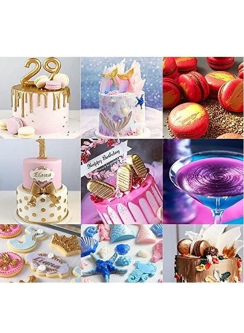 15G Baking Craft Glitter Metallic Powder Decoration for Cake Topper Accessories, DIY Crafting - Image 5