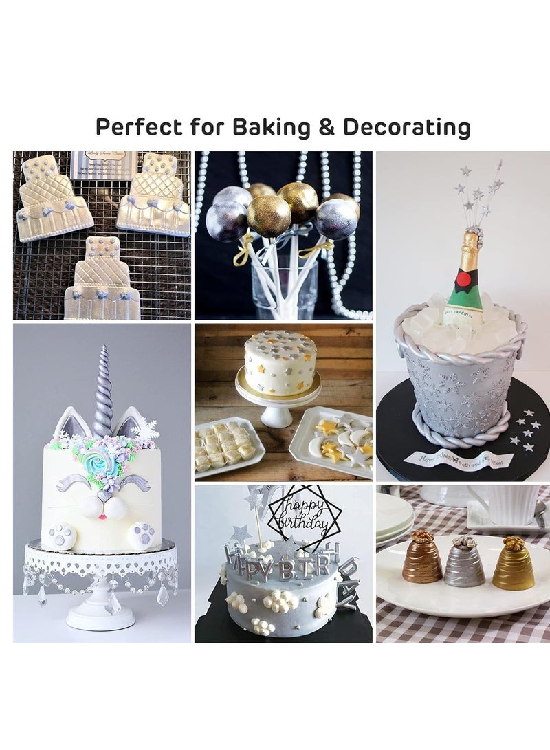 15G Baking Craft Glitter Metallic Powder Decoration for Cake Topper Accessories, DIY Crafting - Image 2