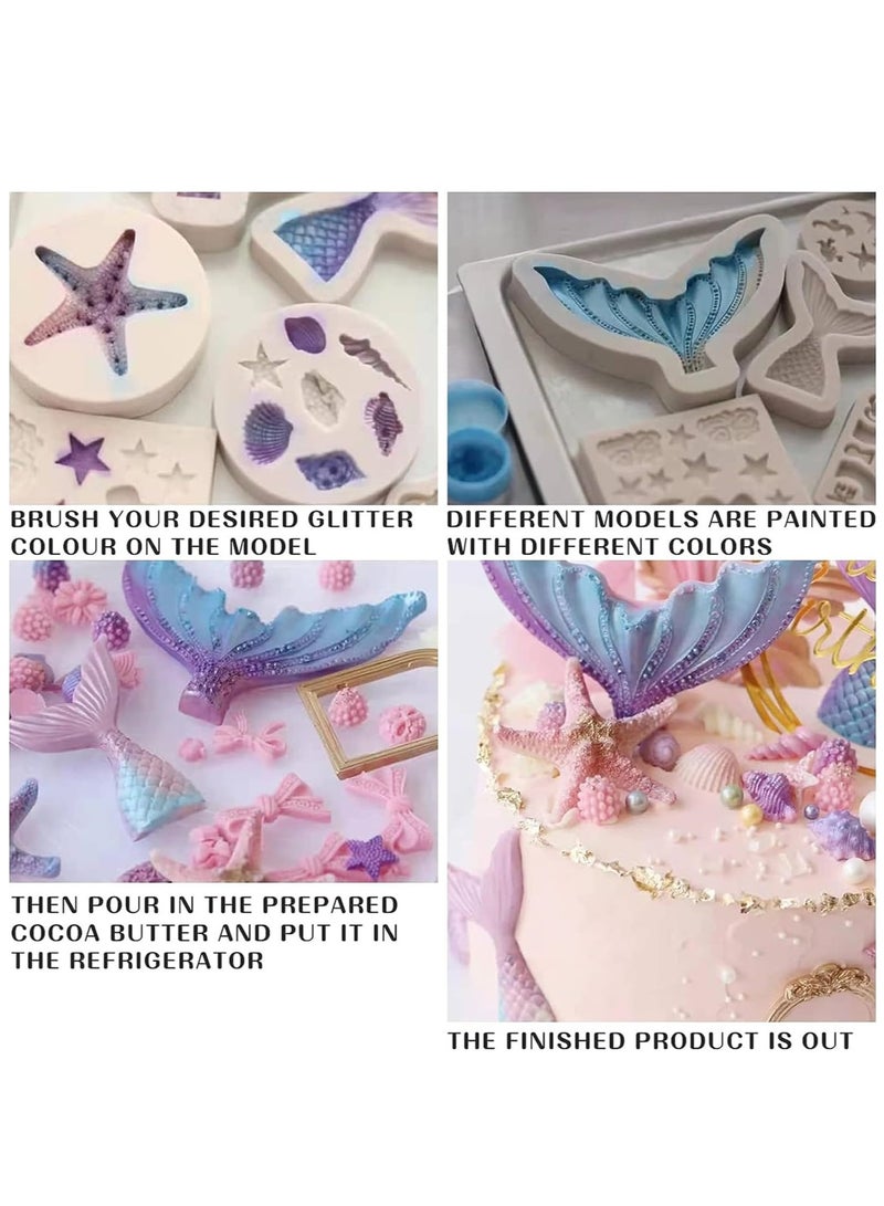 15G Baking Craft Glitter Metallic Powder Decoration for Cake Topper Accessories, DIY Crafting - Image 4