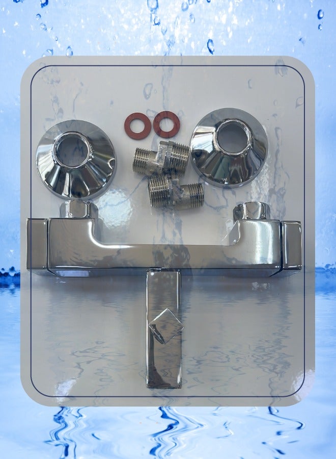 CUBES Series Single Lever Turkish Basin Mixer Model No. cbs-01 - Image 1