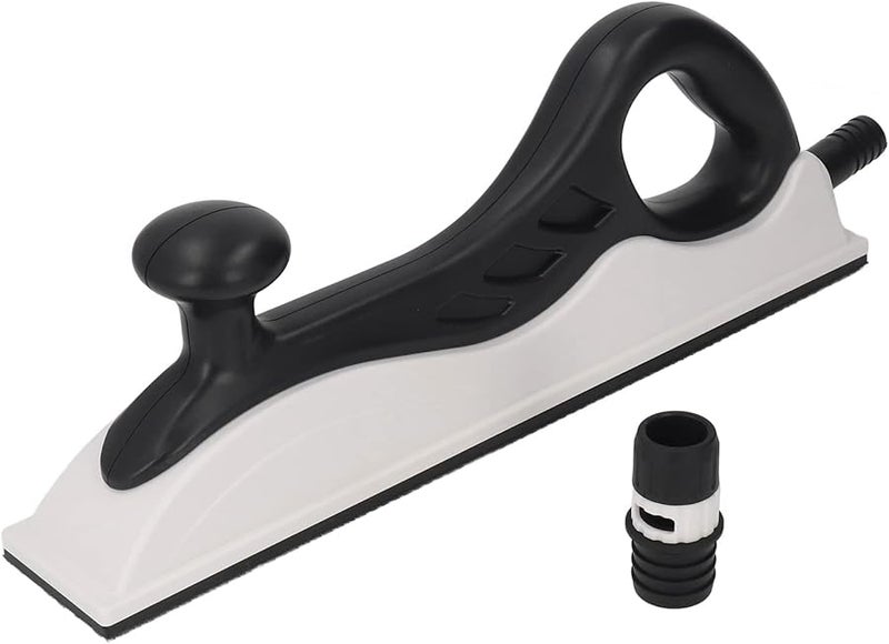 ABS Plastic Sanding Block with Vacuum Holes Hook and Fastener for Wood Polishing Vehicle Repair - Image 2