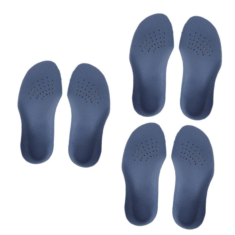 Camouflage Arch Support Insoles 3 Pairs For Kids Comfortable All Shoe Types - Image 2