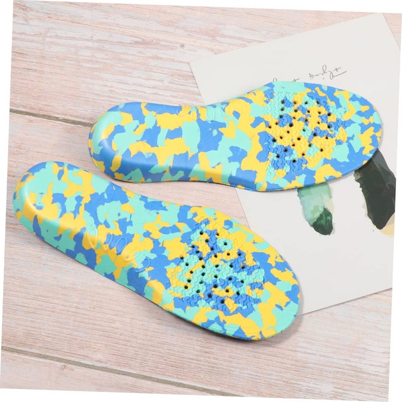 Camouflage Arch Support Insoles 3 Pairs For Kids Comfortable All Shoe Types - Image 3