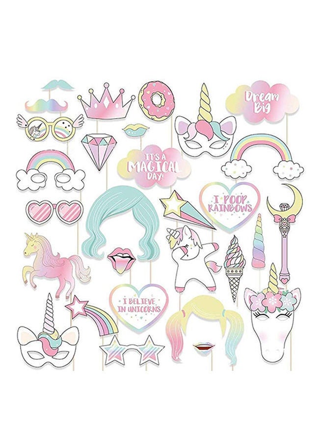 NIBEMINENT 29-Piece Photo Booth Prop Set - Image 1