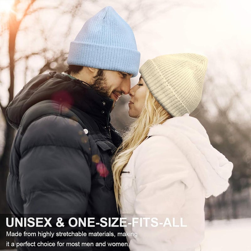 NORTHWIND Ribbed Winter Cap for Men and Women, Beanie Woolen Cap for Women, Winter Wear, Beanie Cap for Men, Monkey Woolen Cap for Man - Image 4