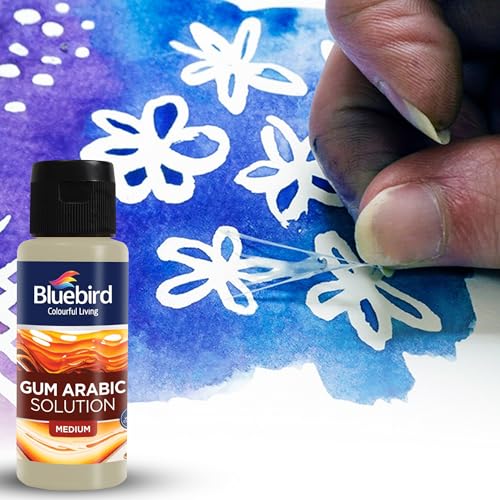 BLUEBIRD Gum Arabic 34 Fl Oz 100ML Watercolor Medium for Art - Image 3