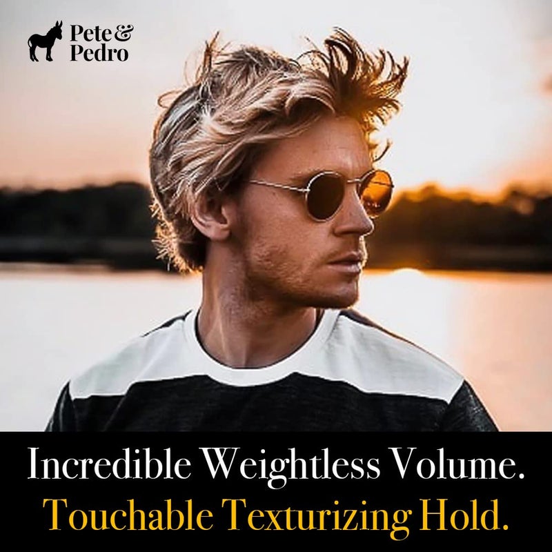 Pete & Pedro SALT - Natural Sea Salt Spray for Hair Men & Women, Adds Instant Volume, Texture, Thickness, & Light Hold | Texturizing & Thickening | As Seen on Shark Tank, 8.5 oz. - Image 4