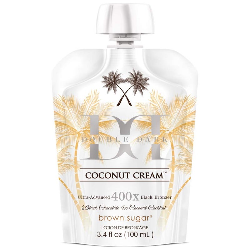 Brown Sugar Ultra Advanced 400X Coconut Cream Black Bronzer 34oz