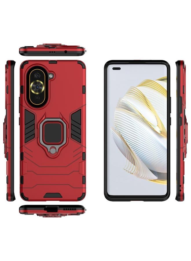 اس-توب جراب لهاتف Huawei Nova 10 Pro 4G مقاوم للصدمات مصنوع من مادة البولي يوريثان الحراري مع حامل حلقي مغناطيسي - Image 2