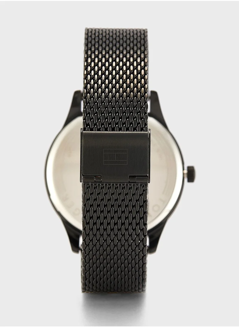 TOMMY HILFIGER Metal Strap Chronograph Watch