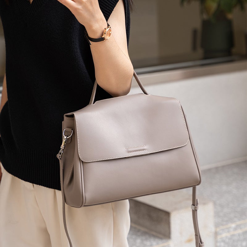 Tote Bag For Women Summer Genuine Leather Women'S Bag Large Capacity High-End Handbag Fashion Niche Shoulder Bag - Image 3