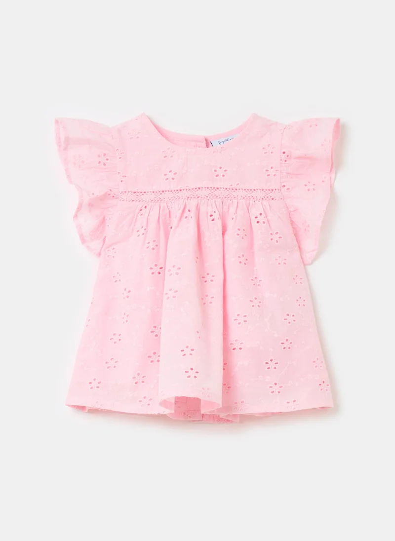 Ovs Blouse In Cotton Broderie Anglaise