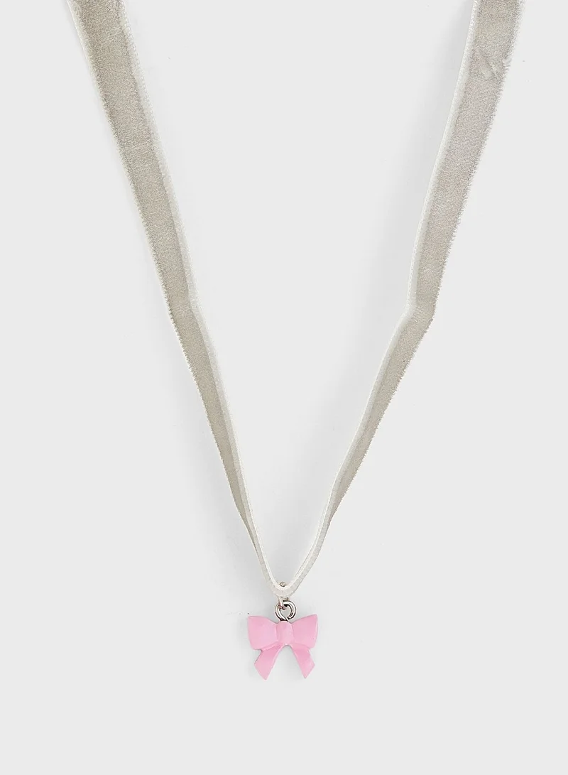 Claires Kids Cat Choker Necklace