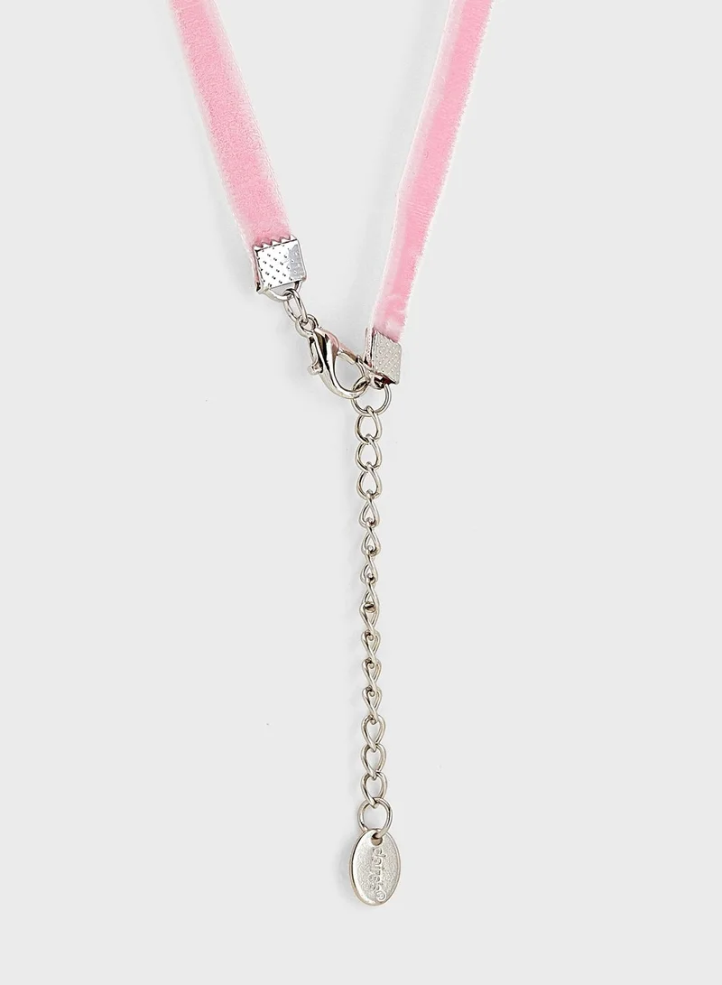 Claires Kids Cat Choker Necklace