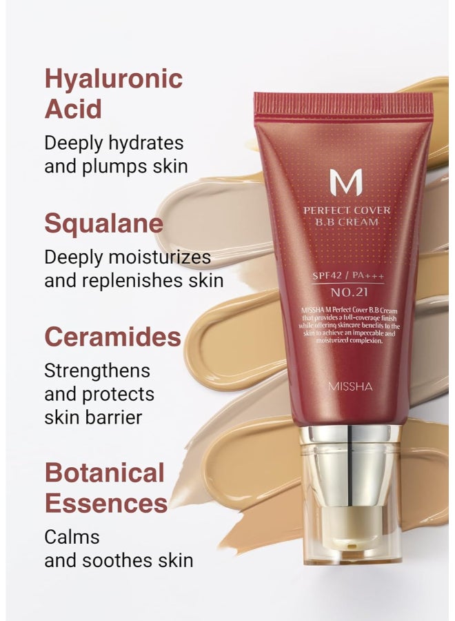 Missha M Perfect Cover Bb Cream 50 ml No.27 Honey Beige - Image 3