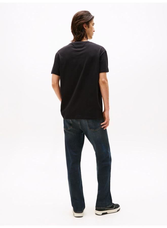 TOMMY JEANS Logo Jersey Crew Neck T-Shirt - Image 2