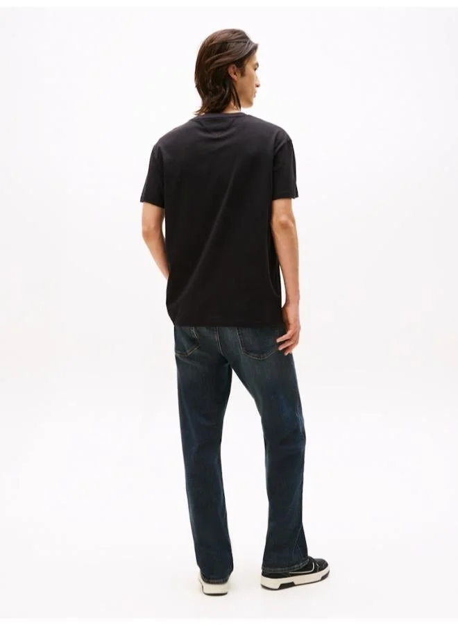 TOMMY JEANS Logo Jersey Crew Neck T-Shirt