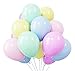 KBZVNAF Pastel Balloons Latex Party Balloons 50 Pack 12 inch Helium Multicolor Macaron Balloons for Baby Shower Birthday Wedding Rainbow Party Decorations - Image 2