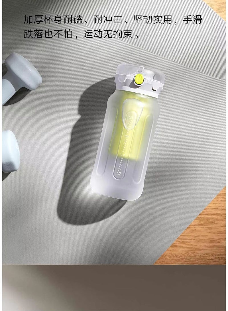 Xiaomi Sports Water Bottle 1L Sport Water Bottle Portable Travel Safe Glass Bottles For Training Sport Mixing Fitness Cup - Transparent - Image 3