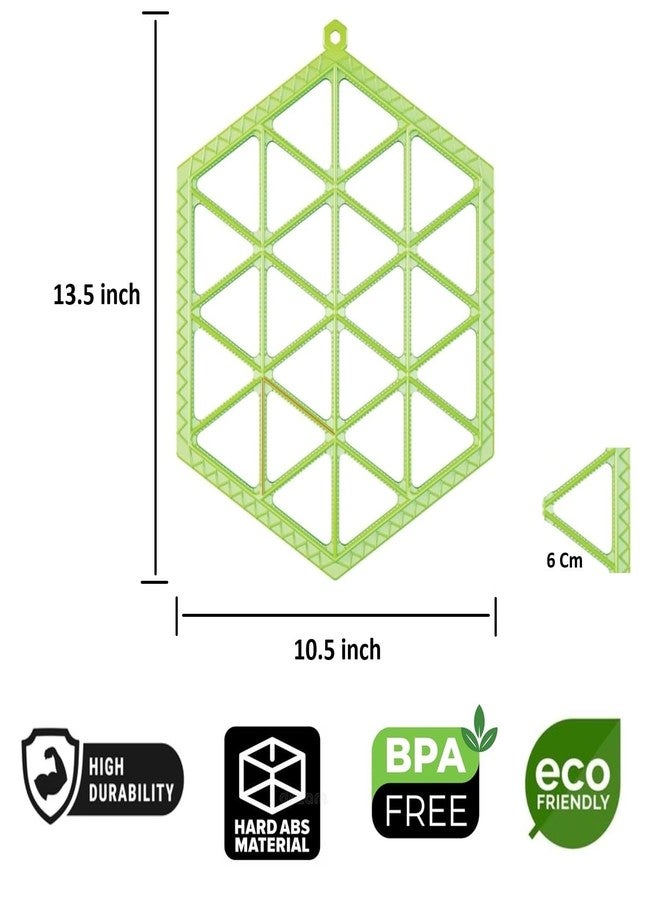 Teneza Samosa Maker Tray 24 Mini Samosas - Quick & Easy Samosa Mould | Durable, BPA-Free Food-Grade Plastic | Perfect for Parties & Snacks | Dishwasher Safe Kitchen Tool | (Red) - Image 3