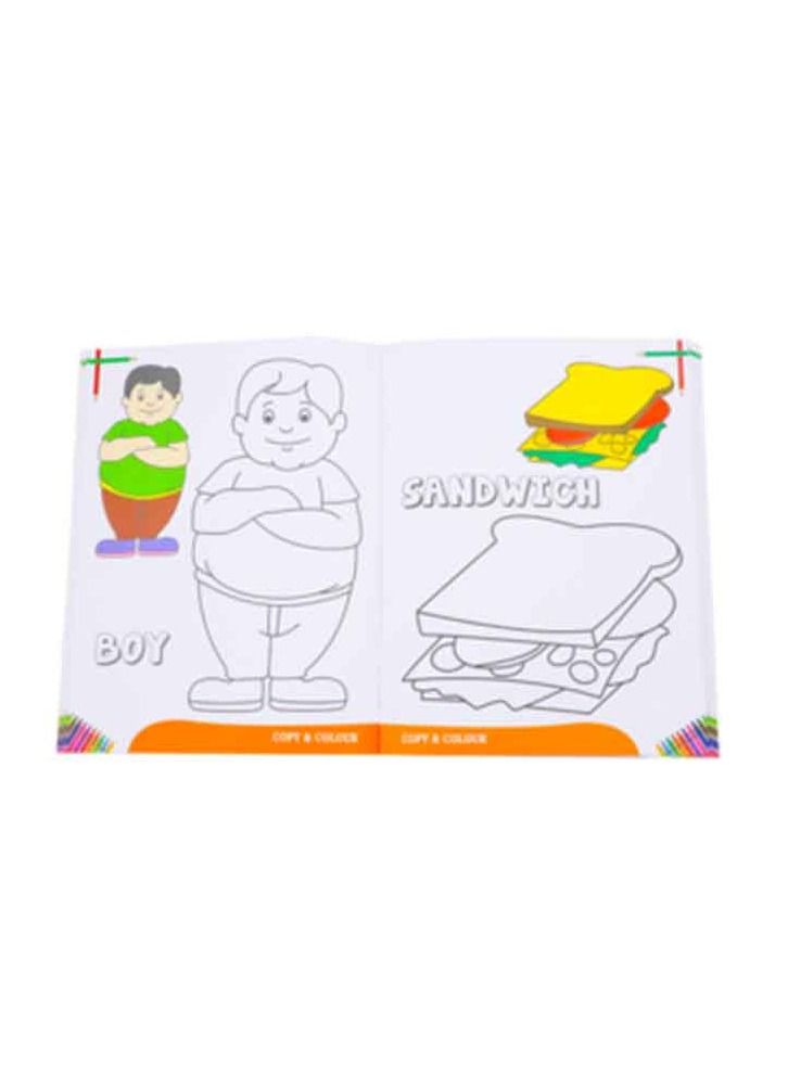Little Artist Series, Big Copy Color Book Activity book - Yellow - Image 4