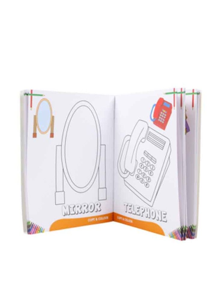 Little Artist Series, Big Copy Color Book Activity book - Yellow - Image 3