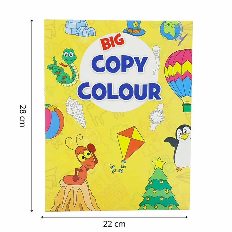 Little Artist Series, Big Copy Color Book Activity book - Yellow - Image 1