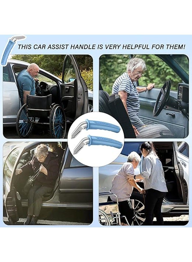 general 2 Pack Car Door Handle Assist Portable Vehicle Support Handle for Seniors, Easy to Sit and Stand Assist Car Door Latch Handle, suitable for seniors and people with disabilities, can support up to 450 pounds. - Image 5