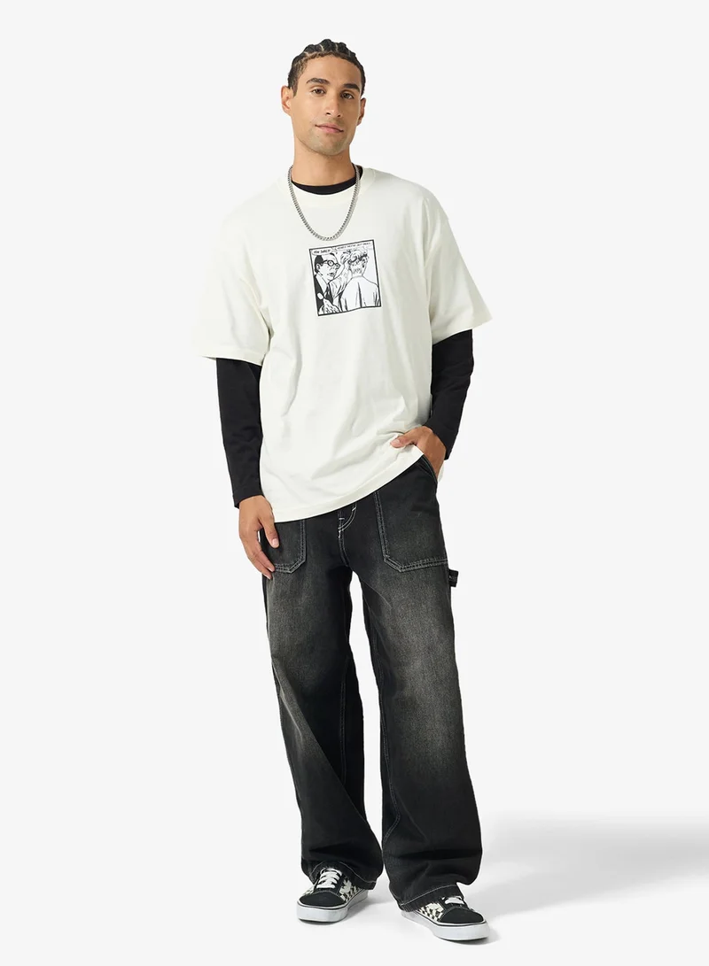 VANS  They Are Just Shoes Loose T-Shirt for Men | Best Price UAE