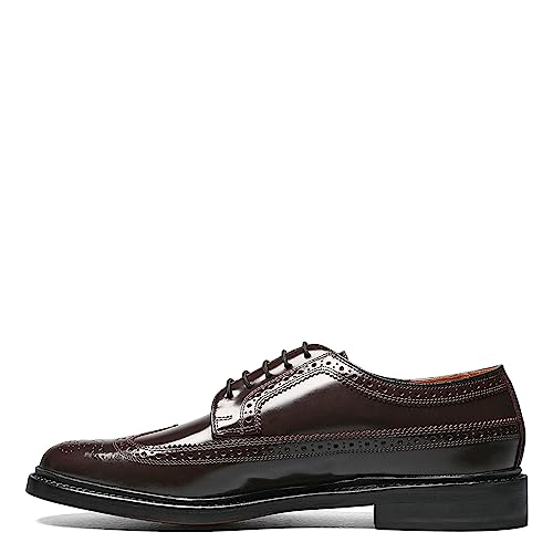 Florsheim فلورشايم كينمور وينغتيب أكسفورد بورغندي جلد العجل 11 D (M) - Image 5