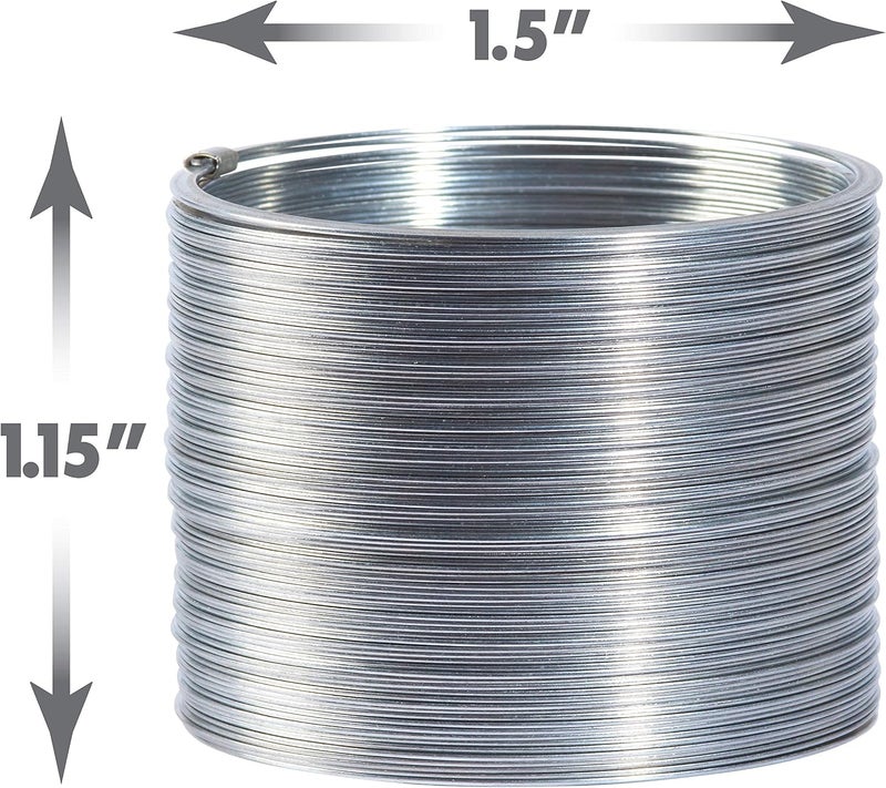 Slinky Jr. The Original Walking Spring Toy, 5-Pack Small Metal s, Great for Party Favors and Gift Bag Toys, by Just Play - Image 2