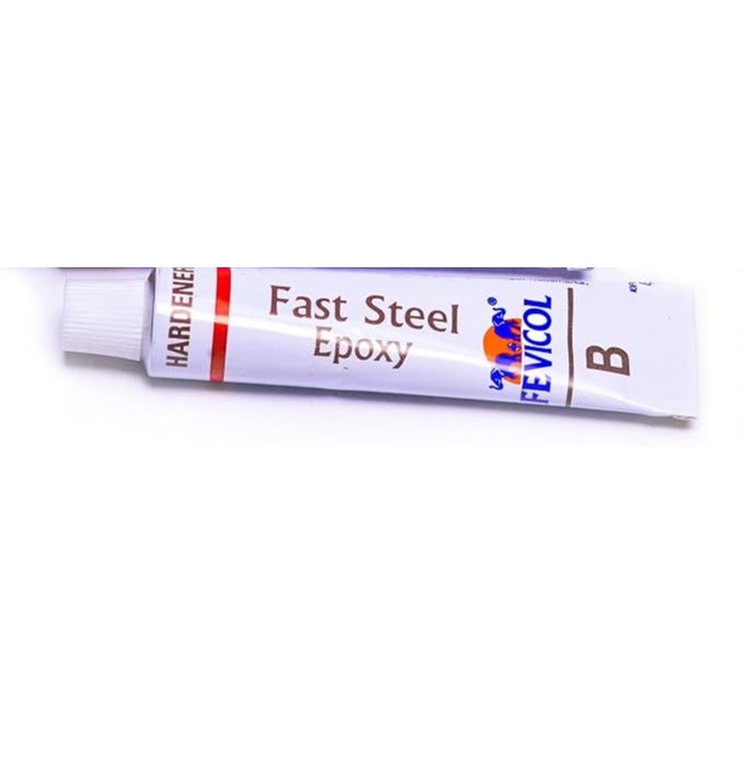 Fevicol High Strenght Fast Curing Steel Epoxy Adhesive Tube Set White 57grams - Image 3