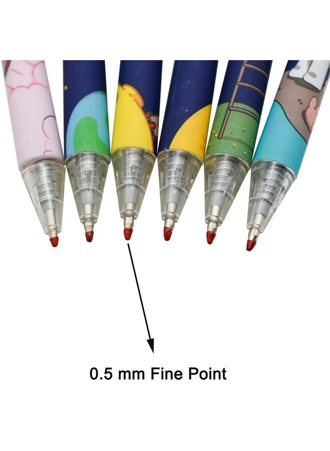 Maydahui 12Pcs Spaceman Gel Pen Retractable Printing Planet Pen Blue Mysterious Universe Black Ink For Astronaut School Party - Image 5